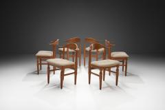 Henning Kjaernulf Set of Six Henning Kj rnulf Dining Chairs for EG Kvalitetsm bel Denmark 1960s - 4372444