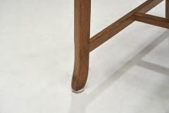 Henning Kjaernulf Set of Six Solid Oak Dining Chairs by Henning Kjaernulf Denmark 1960s - 3768952