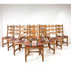 Henning Kjaernulf Set of Ten Dining Chairs by Henning Kjaernulf - 4809350