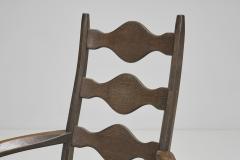 Henning Kjaernulf Six Razorblade Oak Chairs by Henning Kj rnulf Denmark 1960s - 3555503