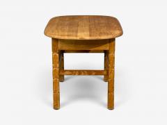 Henning Kjaernulf Style Side Table Oak Denmark 1970s - 4753237