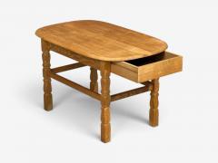 Henning Kjaernulf Style Side Table Oak Denmark 1970s - 4753239