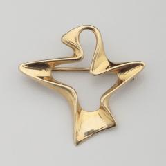 Henning Koppel Georg Jensen 18kt Brooch No 2000 Henning Koppel - 3311972