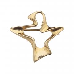 Henning Koppel Georg Jensen 18kt Brooch No 2000 Henning Koppel - 3315676