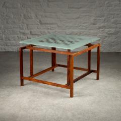 Henning N rgaard Rosewood Chess Table by Henning N rgaard Denmark 1960s - 3477809