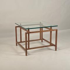 Henning N rgaard Slender Teak and Glass Side Table by Henning N rgaard for Komfort M bler - 3790762