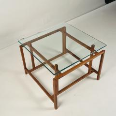 Henning N rgaard Slender Teak and Glass Side Table by Henning N rgaard for Komfort M bler - 3790763