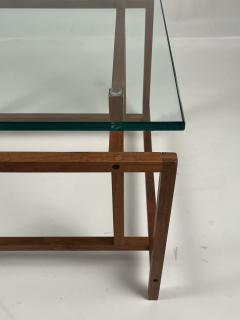 Henning N rgaard Slender Teak and Glass Side Table by Henning N rgaard for Komfort M bler - 3790764