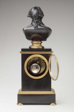 Henri Alexandre Peupin Bronze Mantle Clock with the bust of George Washington - 3972231