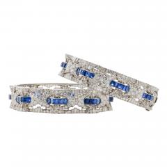 Henri Bloch Henri Bloch Pair of Art Deco Bracelets - 3968987