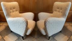 Henri Caillon Pair of armchairs for Erton France 1950s - 1972368