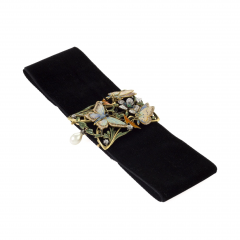 Henri Dubret Henri Dubret Basse Taille Enamel and Gem Set Plaque de Cou Necklace - 2624003