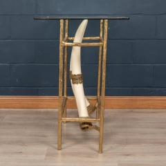 Henri Fernandez 20thC French Resin Tusks Console Table Henri Fernandez c 1970 - 2645265