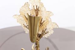 Henri Fernandez Beautiful Unique Brass Tree Table Lamp by Henri Fernandez - 538776