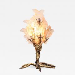 Henri Fernandez Beautiful Unique Brass Tree Table Lamp by Henri Fernandez - 538825