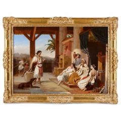 Henri Fr d ric Schopin A large French Orientalist Biblical painting by H F Schopin - 3159868