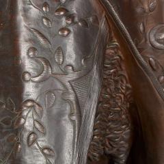 Henri Honor Pl Large 19thC Orientalist bronze figure of a Moorish warrior by Henri Honor Pl  - 4380551