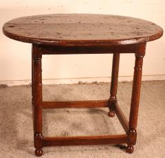 Henri II Table In Walnut 16th Century - 2934995