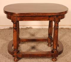 Henri II Table In Walnut From The 19th Century - 2916905