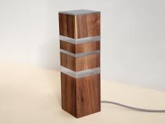Henri Laborde Layered Wood and Resin Table Mood Lamp - 3029506