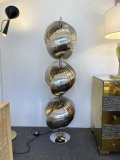 Henri Mathieu Metal Floor Lamp by Henri Mathieu France 1970s - 2167245