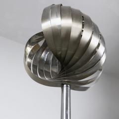 Henri Mathieu Space Age Metal Floor Lamp by Henri Mathieu France 1970s - 2790310