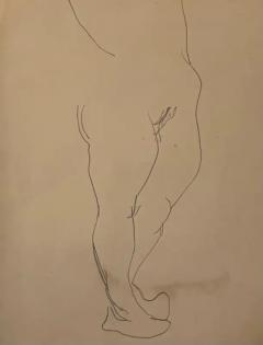 Henri Matisse Henri Matisse Drawing Of A Nude Torso From Matisse Estate - 3219437