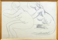 Henri Matisse Henri Matisse Pencil Nude Etude From Matisse Estate - 3309765