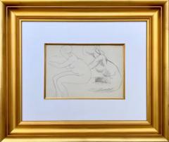 Henri Matisse Henri Matisse Pencil Nude Etude From Matisse Estate - 3309771