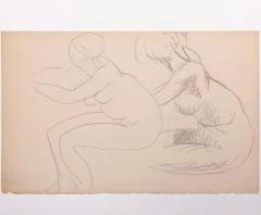 Henri Matisse Henri Matisse Pencil Nude Etude From Matisse Estate - 3309802