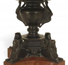 Henri Picard Italian Neoclassic Egyptian Style Bronze Tazza - 4201476