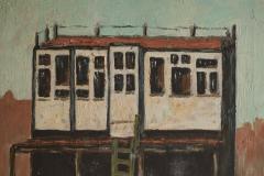 Henri Rik van Kogelenberg Henri Rik van Kogelenberg Flemish Dovecote Oil on Canvas Belgium 1960s - 4468846