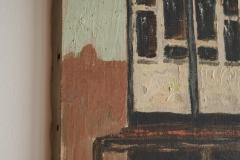 Henri Rik van Kogelenberg Henri Rik van Kogelenberg Flemish Dovecote Oil on Canvas Belgium 1960s - 4677212