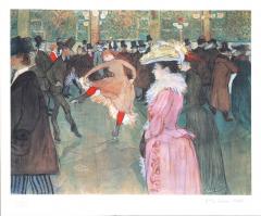 Henri de Toulouse Lautrec At the Moulin Rouge The Dance - 4442343