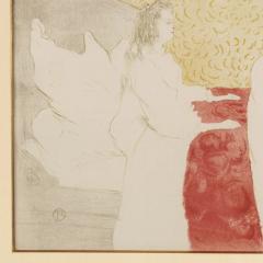 Henri de Toulouse Lautrec Henri de Toulouse Lautrec Woman in Bed Profile Lithograph - 2724100