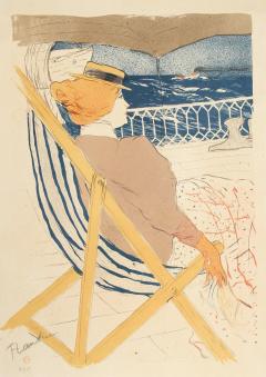 Henri de Toulouse Lautrec Promenade en Yacht - 4442347