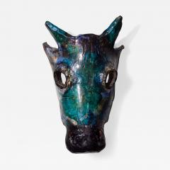 Henrik Allert Henrik Allert Horse Head Wall Sculpture Sweden 1995c  - 4620624