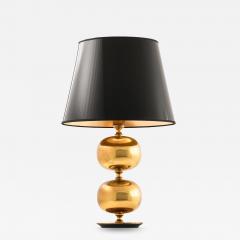 Henrik Blomqvist Pair of Golden Table Lamps in Brass by Henrik Blomqvist 1960s - 4596438
