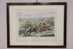 Henry Alken 19th Century Watercolor Etchings by Henry Thomas Alken Fox Hunting Set of 4 - 2934608