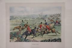 Henry Alken 19th Century Watercolor Etchings by Henry Thomas Alken Fox Hunting Set of 4 - 2934610