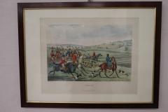 Henry Alken 19th Century Watercolor Etchings by Henry Thomas Alken Fox Hunting Set of 4 - 2934612