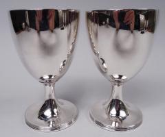 Henry Chawner Pair of Henry Chawner English Georgian Neoclassical Goblets 1790 - 3775420