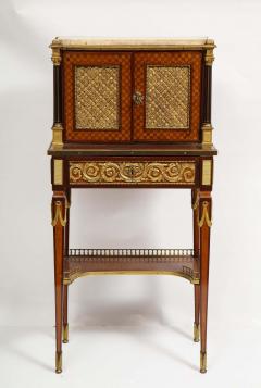 Henry Dasson A French Ormolu Mounted Mahogany Bonheur Du Jour attributed to Henry Dasson - 2143085