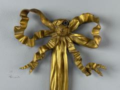 Henry Dasson Attr Louis XVI Wall Sconces Bronze France 1860s - 4493127