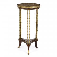 Henry Dasson Gilt bronze mounted mahogany round table by Henry Dasson - 1433176