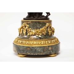 Henry Dasson Henry Dasson a French Gilt and Patinated Bronze Marble and Enamel Annular Clock - 1202239