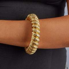 Henry Dunay Henry Dunay Faceted Bangle Bracelet - 4103180