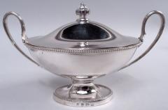 Henry F Greene English Georgian Neoclassical Sterling Silver Sauce Tureens 1782 - 4107159