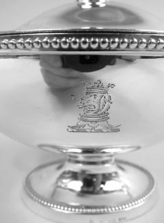 Henry F Greene English Georgian Neoclassical Sterling Silver Sauce Tureens 1782 - 4107177