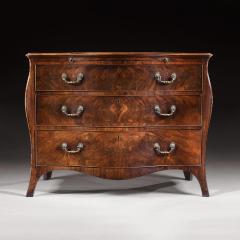 Henry Hill Of Marlborough George III Serpentine Mahogany Commode - 4382424
